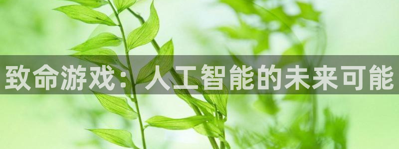 沐鸣2平台官网登录：致命游戏：人工智能的未来可能