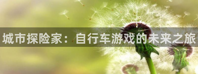 沐鸣2官网集团：城市探险家：自行车游戏的未来之旅